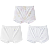 小女孩四角底裤 英氏儿童内裤 棉款 四季 女童中大童a类抑菌平角短裤
