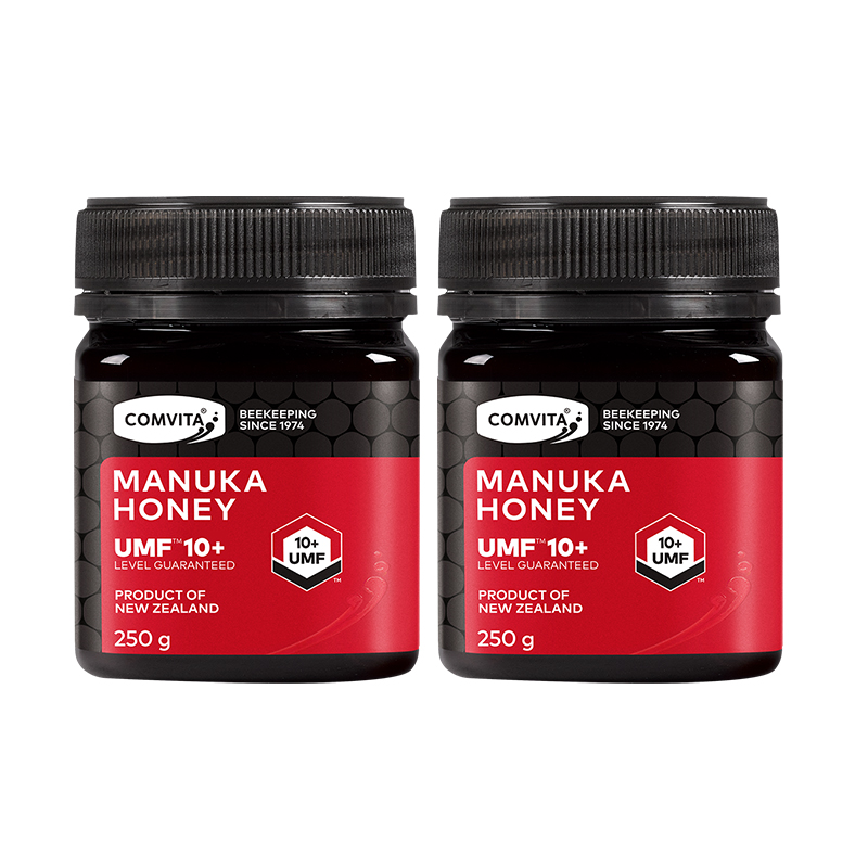 【自营】【2瓶装】康维他麦卢卡蜂蜜UMF10+250g新西兰临期至26年9