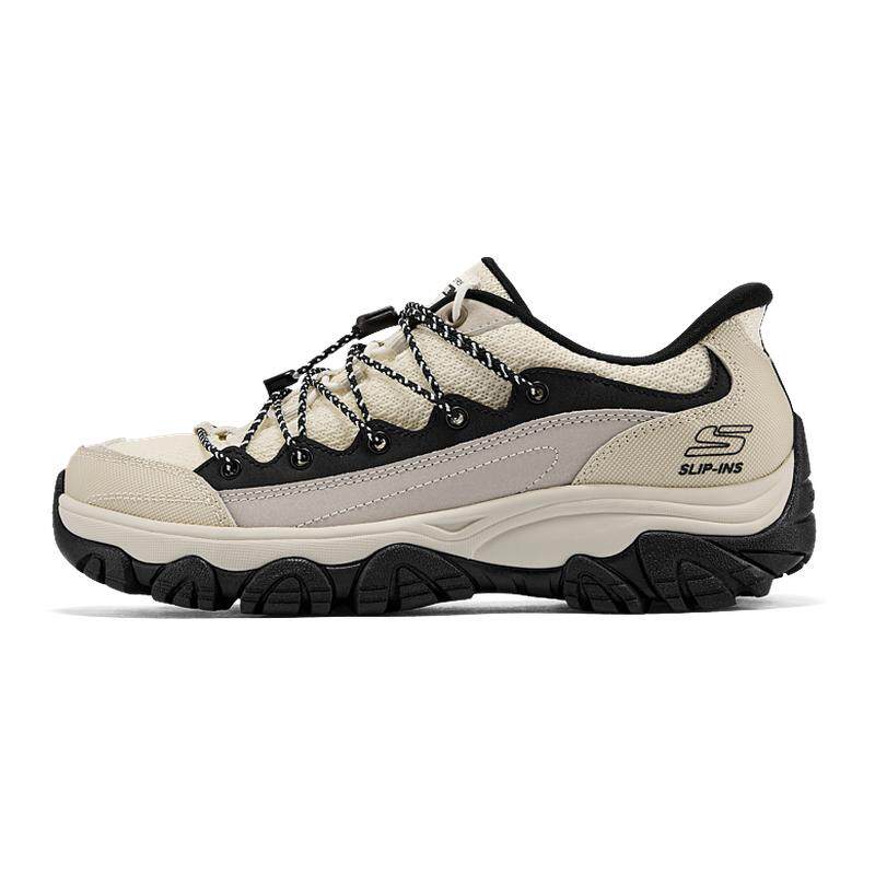 斯凯奇户外闪穿鞋新品男女款易穿脱轻质吸震徒步休闲鞋
