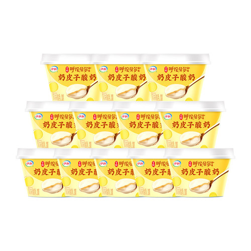 伊利宫酪奶皮子酸奶138g组合可选