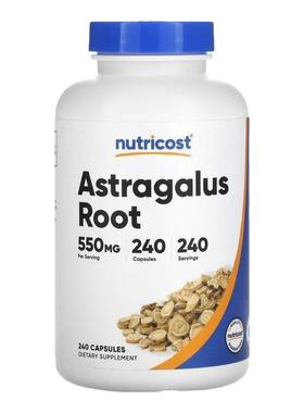 Nutricost,Astragalus Root , 550 mg , 240 Capsules
