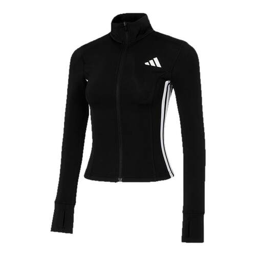 Adidas阿迪达斯女装2026春季新款WE JKT 3S修身针织外套KB7843