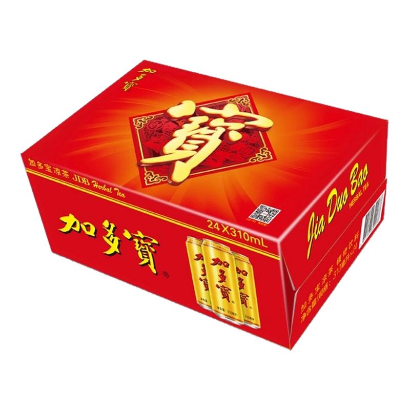加多宝凉茶310ml*24罐纤体金罐家庭聚会降火解腻过节送礼佳品