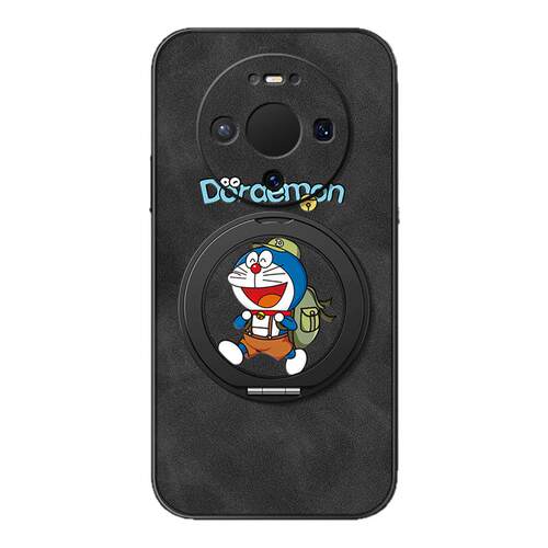 适用华为Mate80pro手机壳mate70/mate60/50保护套mete30磁吸支架mata20鼎桥40e新款pro+羊巴皮男女款旅行叮当