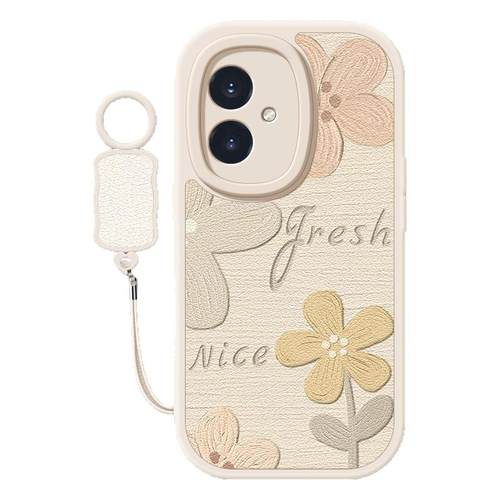 油画花瓣适用荣耀300pro新款手机壳华为荣耀200挂绳荣耀100/90gt/80/70/60防摔小羊皮v20/v30/v40轻奢版女款