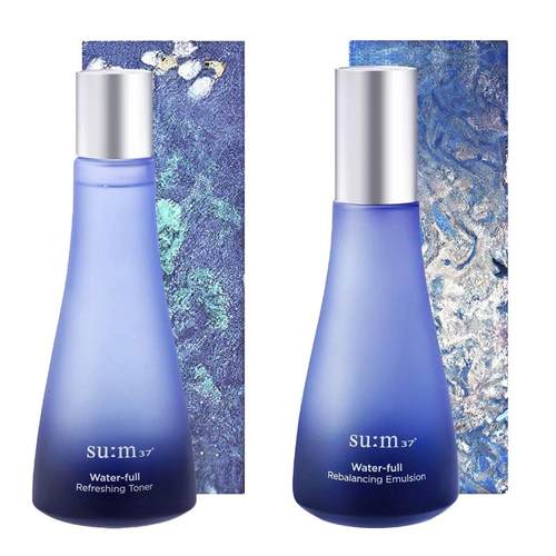 SU:M苏秘呼吸惊喜水分爽肤水补水保湿修护乳液紧致清爽平衡水油