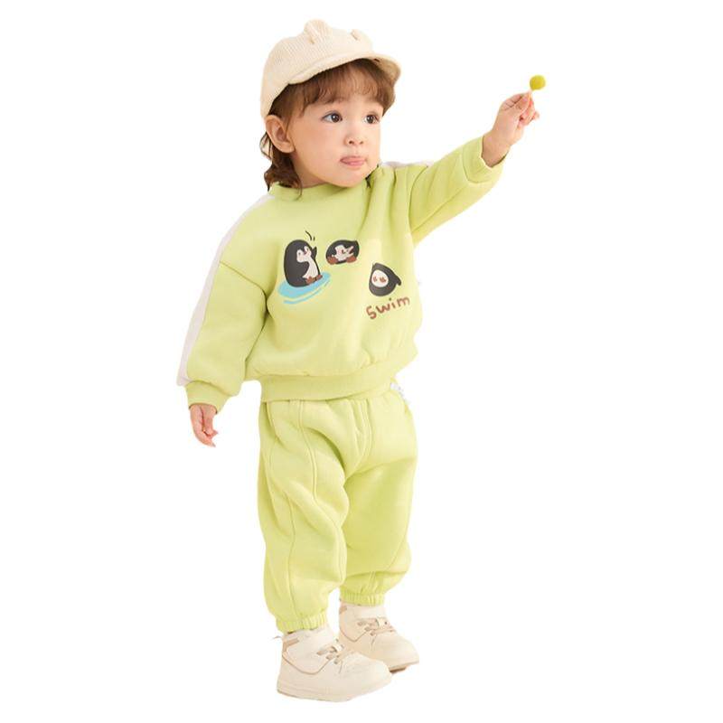 巴拉巴拉婴儿套装男童女童加绒卫衣卫裤宝宝儿童冬装季新款童装小,童装/婴儿装/亲子装,套装,淘宝优惠券,粉丝福利购,淘宝优惠卷