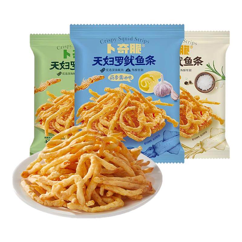 卜奇脆天妇罗鱿鱼条即食鱿鱼丝