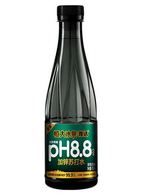 恒大冰泉苏打水410ml整箱装茉莉花味口感软润天然弱碱厂家直销