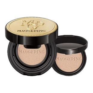 MAOGEPING/毛戈平奢华鱼子酱气垫粉底液亮肤遮瑕干皮粉霜持久