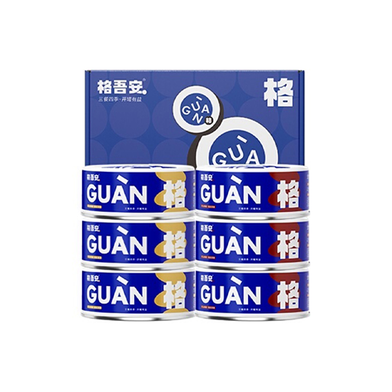 格吾安格系列全价鲜肉主食鸡牛肉营养增肥发腮成猫幼猫湿粮罐头