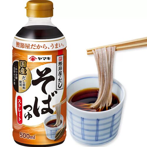 日本进口YAMAKI鲣鱼风味荞麦面汁