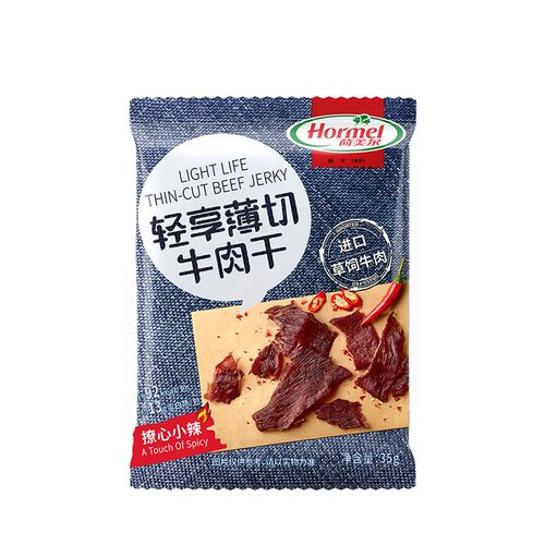 荷美尔牛肉干薄切轻享