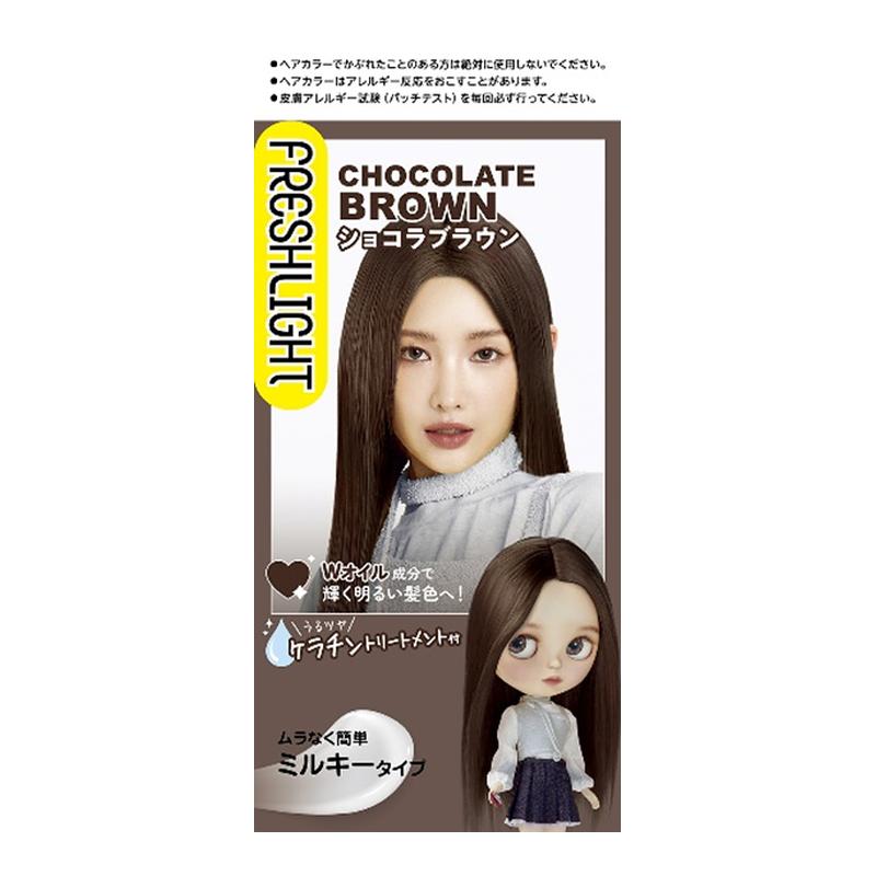 【超显白不用漂】施华蔻冷雾黑巧