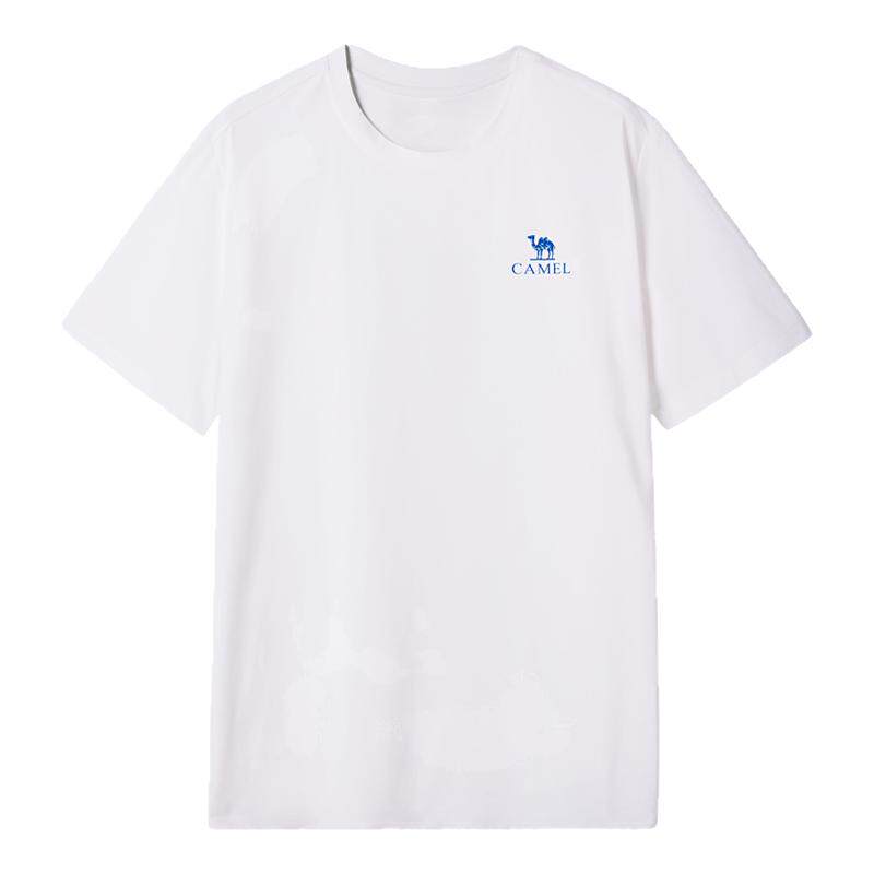 骆驼男装正肩速干T恤26春夏新款透气亲肤圆领简约百搭休闲短袖女