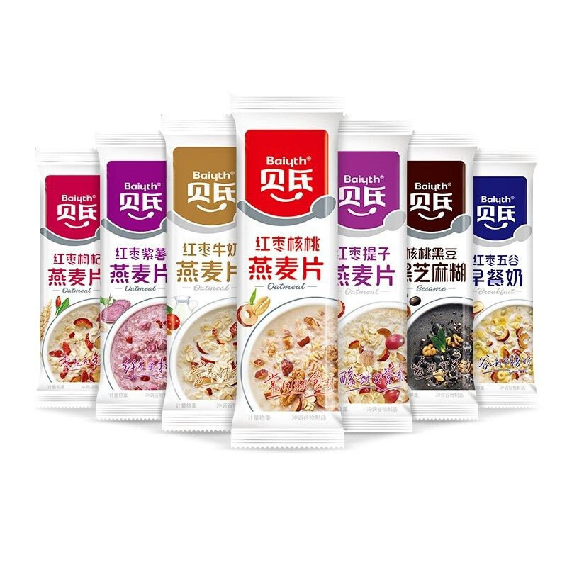 贝氏燕麦片独装小包装红枣枸杞早水果/坚果混合麦片