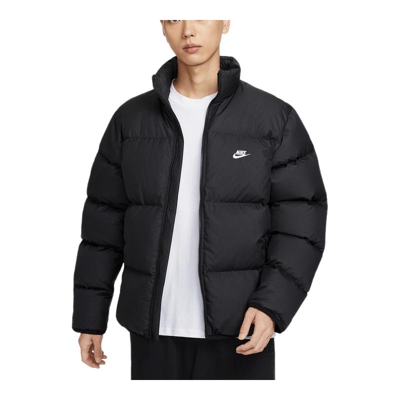 NIKE耐克羽绒服男25冬新款拒水夹克立领外套保暖面包服IB2976-010