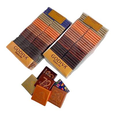 godiva比利时进口片装牛奶巧克力