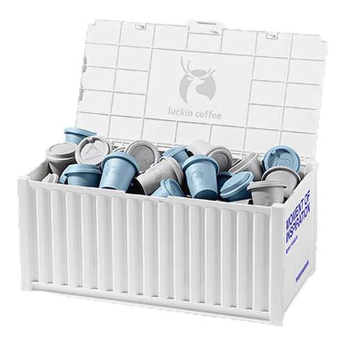 官方正品瑞幸咖啡集装箱冻干咖啡