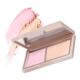 百补 小奥汀双色粉饼持妆控油提亮定妆补妆二合一小魔盒蜜粉饼