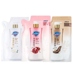 官方正品 舒肤佳红石榴沐浴露补充装 温和清纯白清香山茶花啫喱袋装