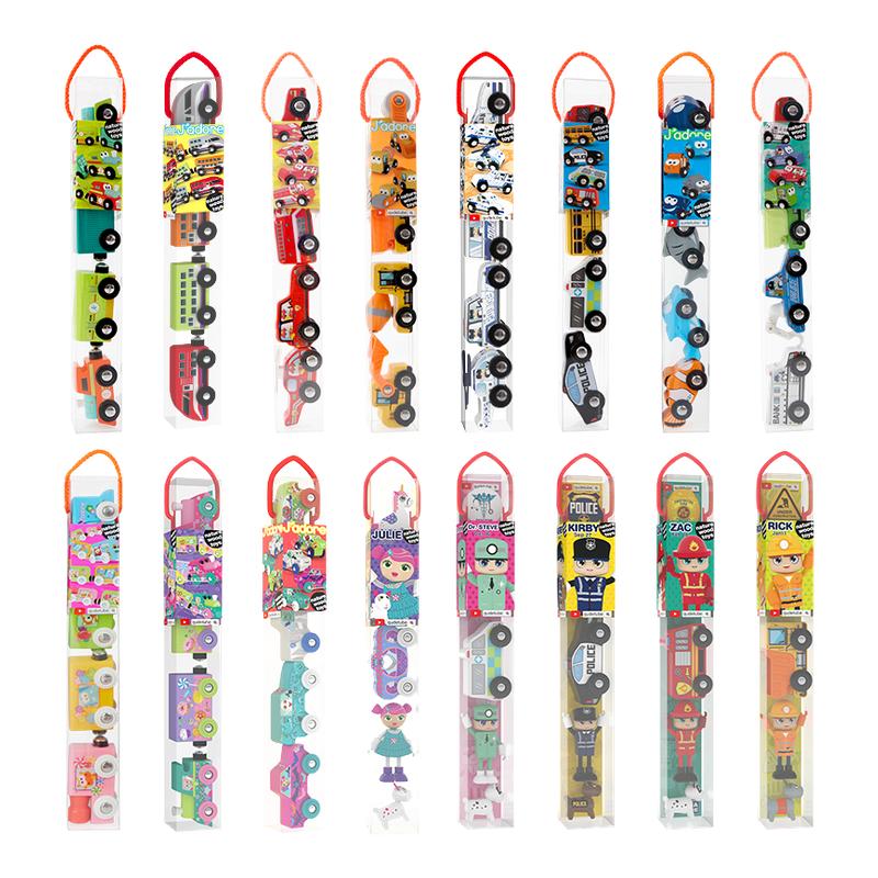 J'adore小火车套装兼容木质轨道