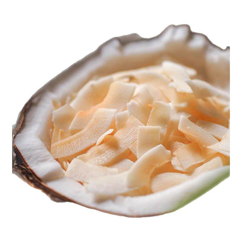 海南风味椰子片脆片特产即食烤椰片椰果干椰子角椰子脆块休闲零食