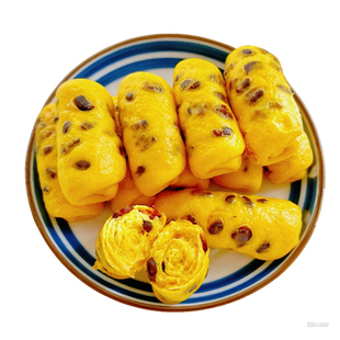 山药红豆南瓜卷早餐山药速食面食蒸窝窝头杂粮馒头半成品加热即食