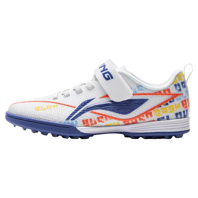 李宁足球鞋儿童TF碎钉青少年男童新款专业比赛训练专用男孩运动鞋