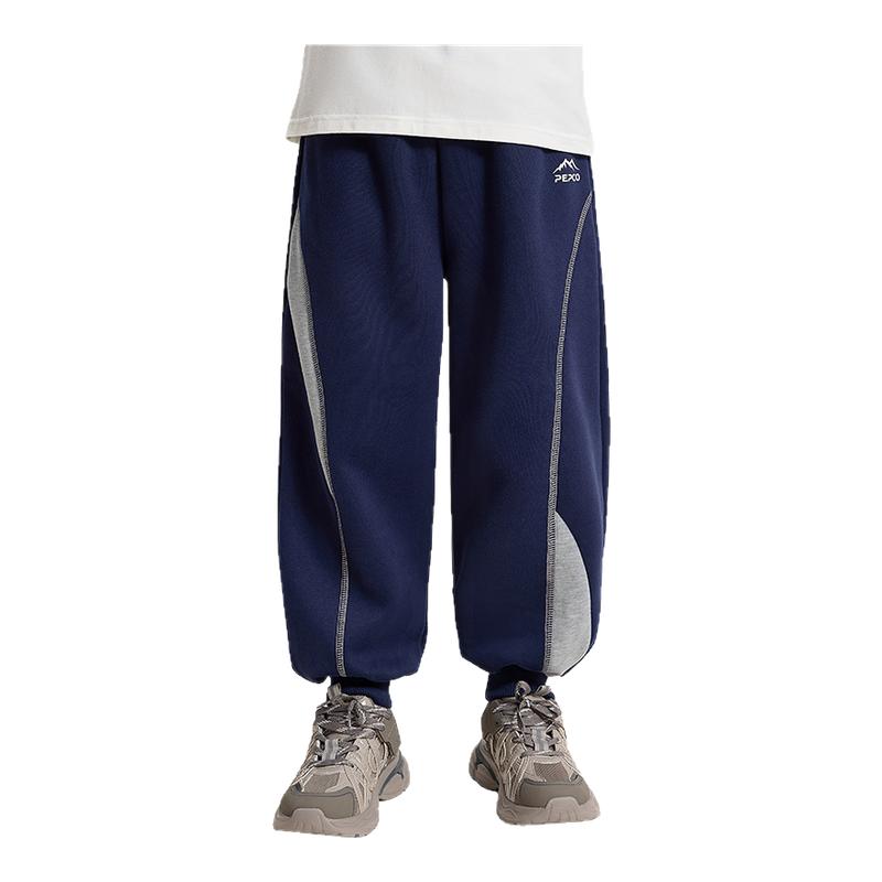 meetingjoy男童加绒运动裤保暖裤