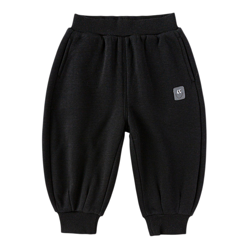 巴拉巴拉婴儿运动裤宝宝加厚裤子