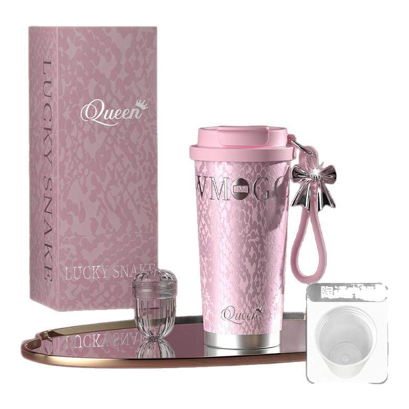 SNAE保温杯大容量女生送礼高颜值新年礼物陶瓷内胆保冰吸管杯子,餐饮具,保冷/保温杯,淘宝优惠券,粉丝福利购,淘宝优惠卷