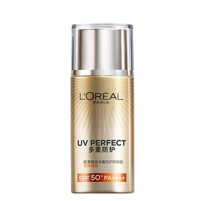 欧莱雅匀净防晒霜全新多重防护美颜遮瑕防晒隔离露正品官方旗舰店