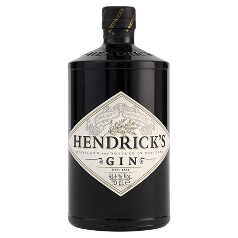 Hendrick's亨利爵士金酒1000ML英国进口洋酒调鸡尾酒基酒杜松子酒