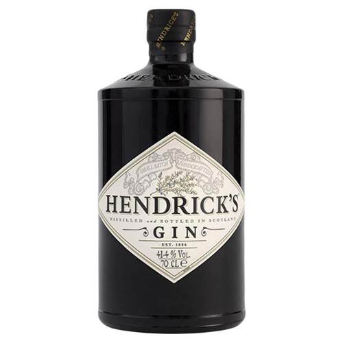 Hendrick's亨利爵士金酒1000ML英国进口洋酒调鸡尾酒基酒杜松子酒