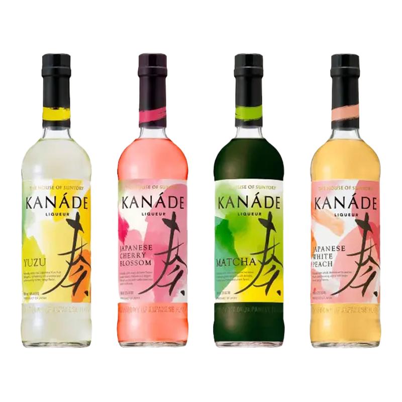 三得利奏系列利口酒 Suntory KANADE日本直邮柚子/抹茶/白桃/樱花