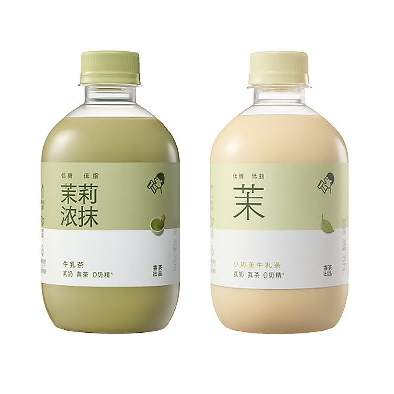 喜茶低脂低糖茉莉抹茶牛乳茶奶茶饮料瓶装350ml网红0奶精休闲饮品,咖啡/麦片/冲饮,奶茶饮料,淘宝优惠券,粉丝福利购,淘宝优惠卷