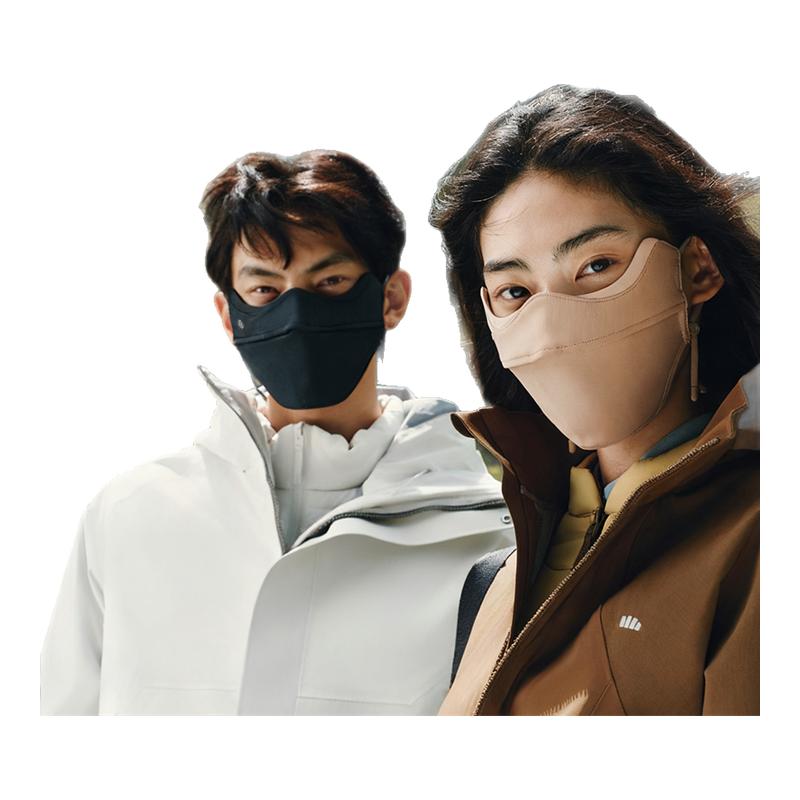 蕉下保暖口罩男女同款防晒抗风秋冬防寒密绒保温透气不冻脸面罩