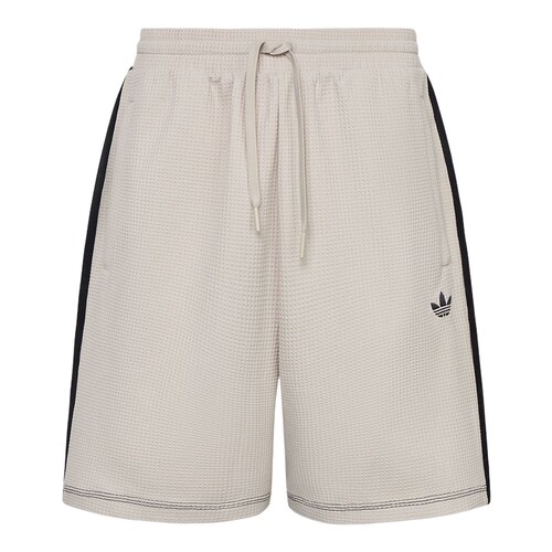 adidas阿迪达斯三叶草男华夫格宽松运动五分裤针织休闲短裤KT7782