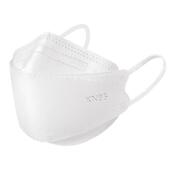 鱼嘴型kn95口罩3d立体防护柳叶颜值不花妆透气成人高防护等级加厚