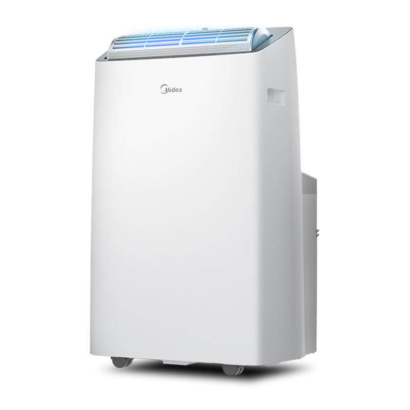 美的移动空调变频双管单冷1.5匹便携式可免安装冷暖一体机无外机