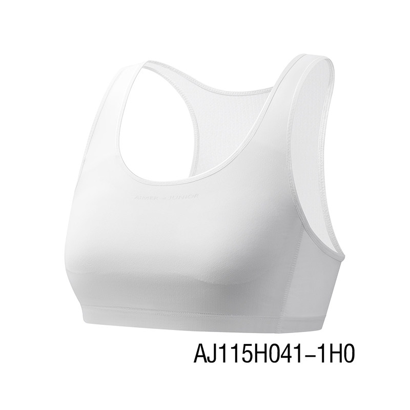 爱慕少女轻运动吸湿速干凉感一/二/三阶段背心式网眼透气运动文胸