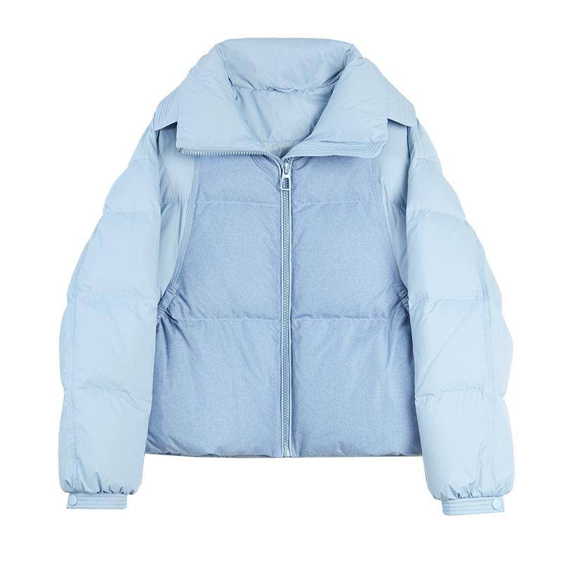 【深海浮萍】ELLE90白鸭绒廓形短款羽绒服女2025冬季新款保暖外套,女装/女士精品,羽绒服,淘宝优惠券,粉丝福利购,淘宝优惠卷