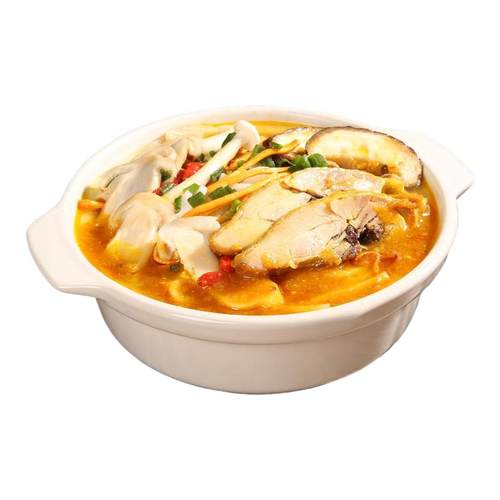 致社松茸鸡汤过桥米线云南特产鲜菌方便速食可冲泡早餐夜宵米粉