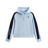 半拉链连帽套头衫 新款 休闲卫衣K0G22MT41 2026春季 Kappa卡帕女装