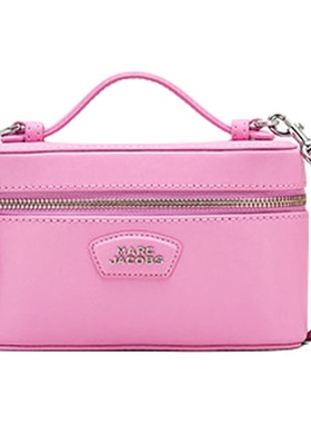 【季末折扣】MARC JACOBS/莫杰 MJ 牛皮方形斜挎包手提包化妆包