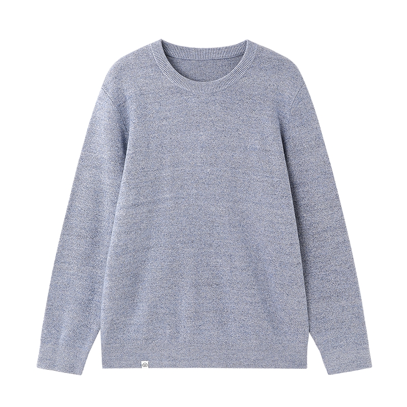 全棉时代棉线衣男士冬季上衣打底保暖内搭幻彩纱百搭简约通勤25新