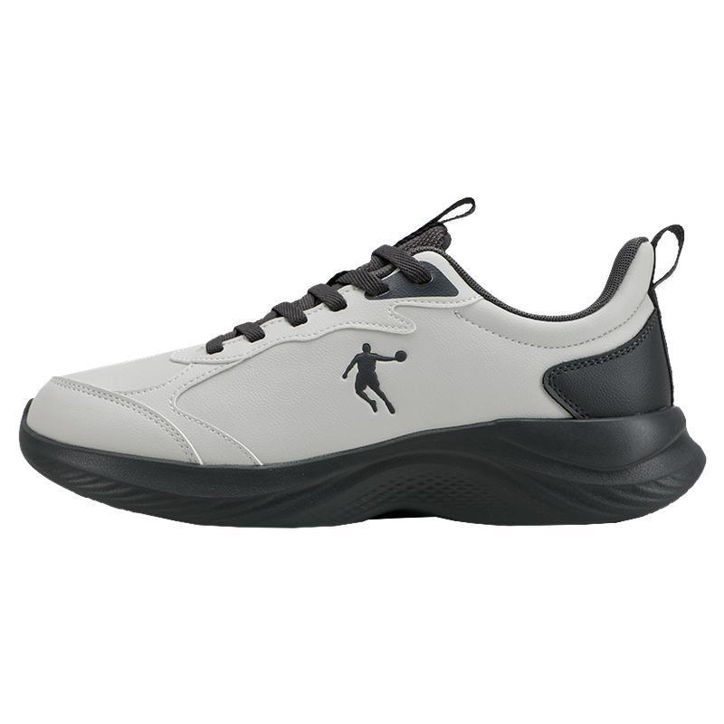 乔丹运动鞋男鞋皮面防水跑步鞋子