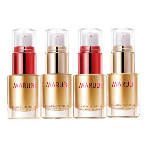 丸美弹力蛋白日夜眼精华眼霜试用装官方旗舰店正品