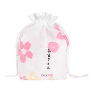 花美惠洗脸巾45抽女一次性洁面擦脸巾纸棉柔巾卷筒式3包装